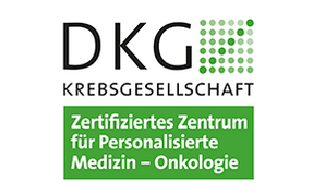 Logo der DKG - Zentrum für Personalisierte Medizin - Onkologie