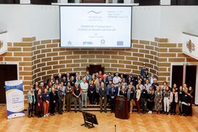 Gruppenbild der Mitwirkenden aus Projektleitung und Organisation des Transcan JTC2021