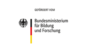 Logo "Gefördert vom Bundesministerium für Bildung und Forschung"