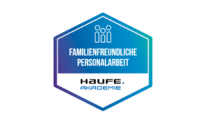 Logo Haufe Akademie Familienfreundliche Zusammenarbeit