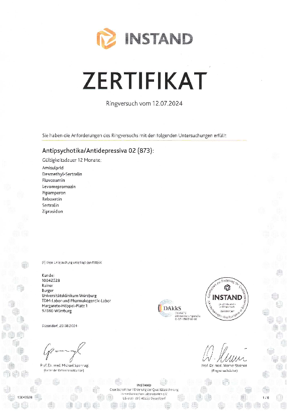 Zertifikat RV Instand 07_2024 Antipsychotika/Antidepressiva 02