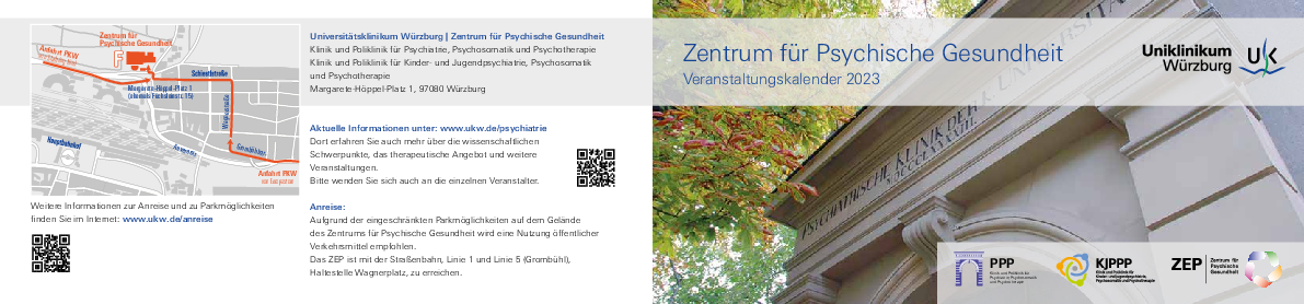 Übersicht Veranstaltungen 2023 Zentrum für Psychische Gesundheit