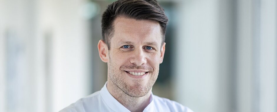 Jan-Peter Grunz Porträtbild von Jan-Peter Grunz im Kittel