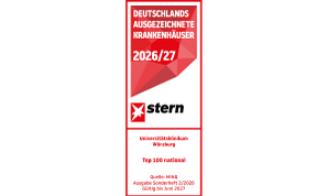 Deutschlands ausgezeichnete Krankenhäuser 2026/27: UKW unter den top 100 national