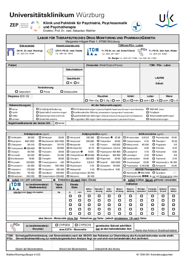 Anforderungsschein TDM-Labor herunterladen (PDF)