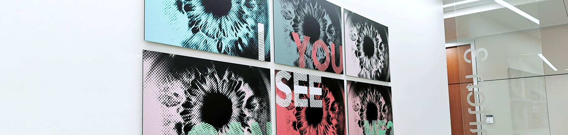 I see you Wandbild I see you