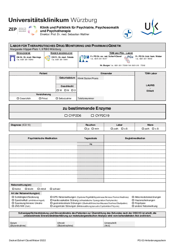 Anforderungsschein PG-Labor herunterladen (PDF)