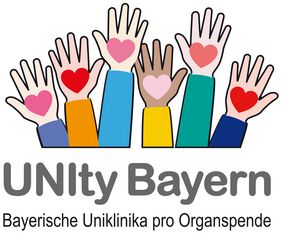 Das gemeinsame Logo der Aktion der sechs bayerischen Universitätsklinika. Nachweis: Bayerns Universitätsklinika.