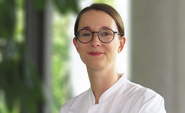 Portraitbild von Judith Bosten / Fotograf: Stefan Krummer / Universitätsklinikum Würzburg