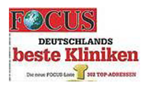Auszeichnung Focus Deutschlands beste Kliniken