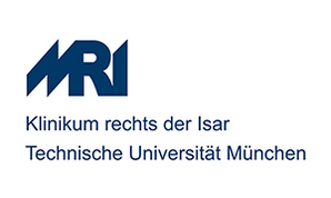 Logo des MRI mit Schriftzügen des Klinikums rechts der Isar und der Technischen Universität München