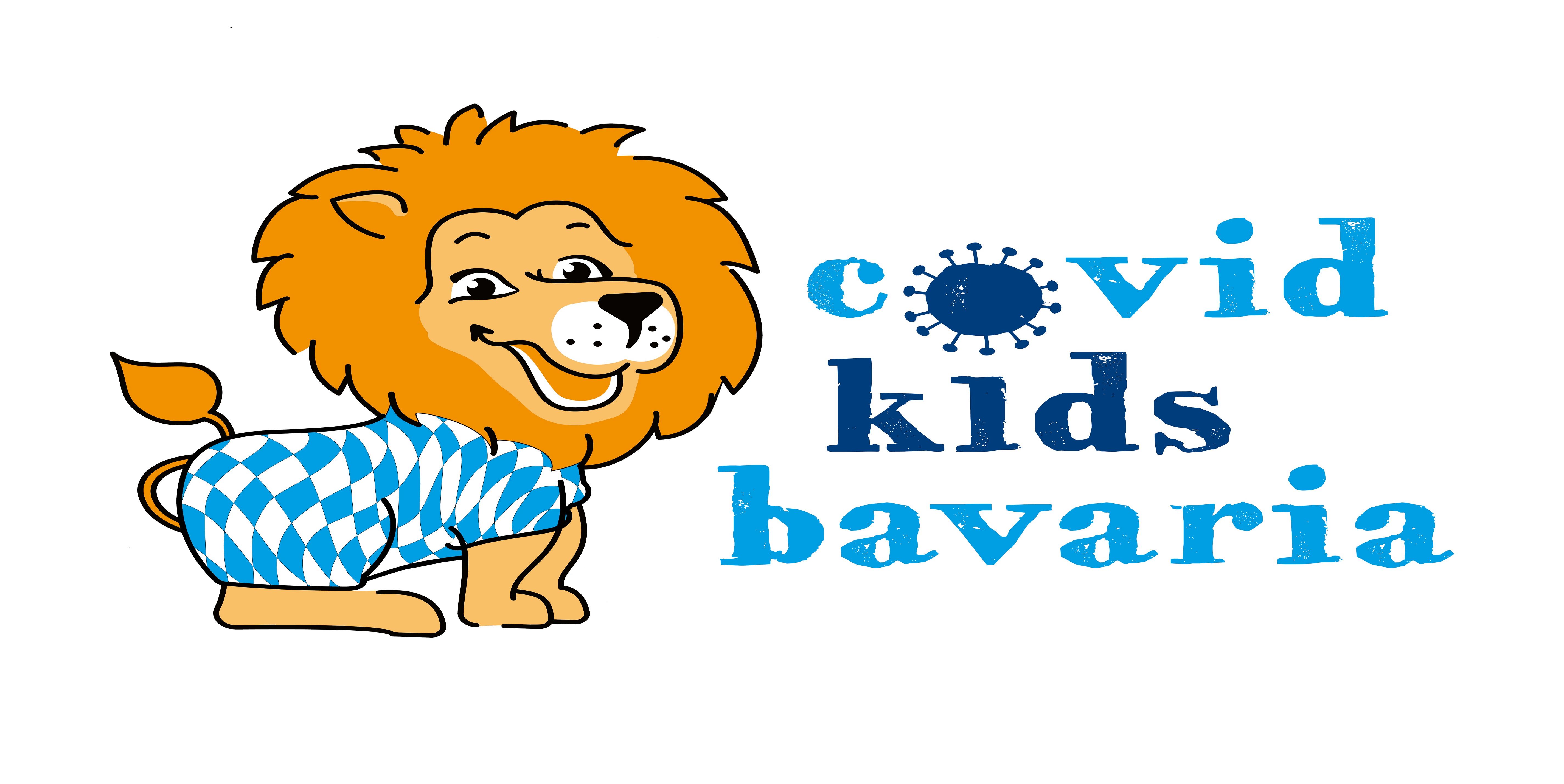 Foto zeigt Logo Covid Kids Bavaria