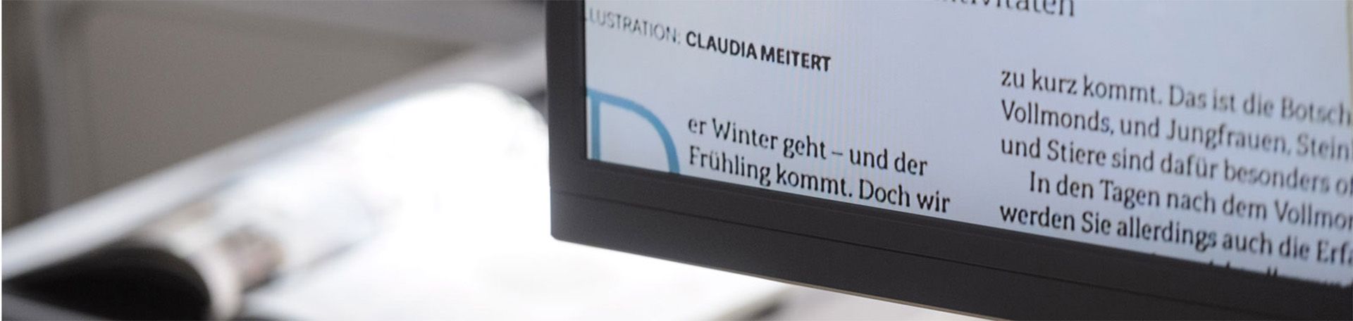 Bild eines Computer-Monitors