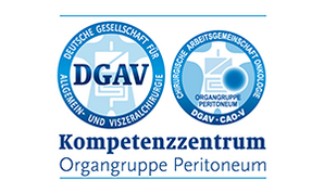 Zertifikat: Kompetenzzentrum Organgruppe Peritoneum